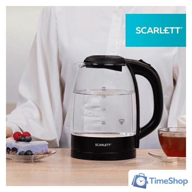 Электрический чайник Scarlett SC-EK27G11 - Изображение №7 — Интернет-магазин Time-Shop