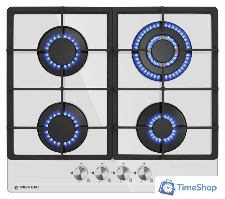 Варочная панель Meferi MGH604WH Glass Power - Изображение №1 — Интернет-магазин Time-Shop