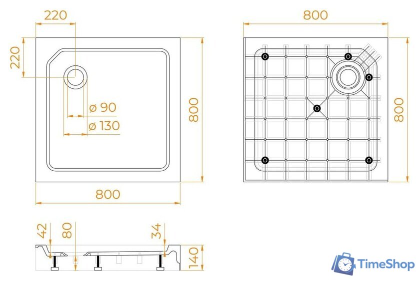 Душевой уголок RGW SMC-C W 12350188-01 - Изображение №6 — Интернет-магазин Time-Shop