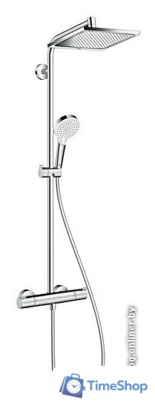 Душевая система  Hansgrohe Crometta Е 240 1jet Showerpipe [27271000] - Изображение №1 — Интернет-магазин Time-Shop