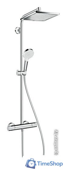 Душевая система  Hansgrohe Crometta Е 240 1jet Showerpipe [27271000] - Изображение №1 — Интернет-магазин Time-Shop
