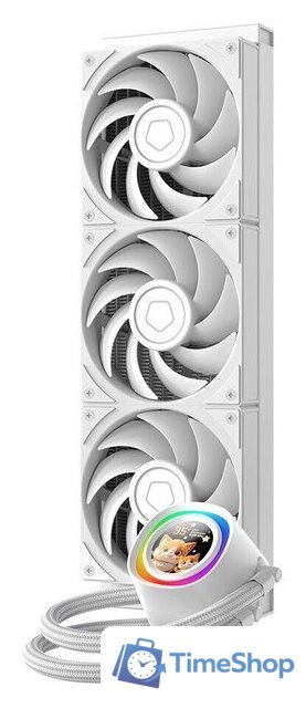 Система жидкостного охлаждения для процессора ID-Cooling FX360 LCD PE White - Изображение №3 — Интернет-магазин Time-Shop