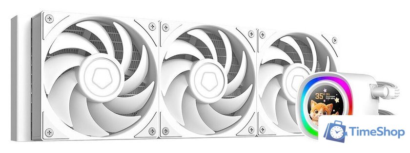 Система жидкостного охлаждения для процессора ID-Cooling FX360 LCD PE White - Изображение №1 — Интернет-магазин Time-Shop