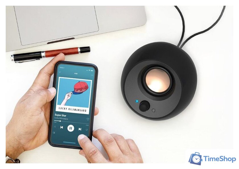 Акустика Creative Pebble V3 (черный) - Изображение №10 — Интернет-магазин Time-Shop