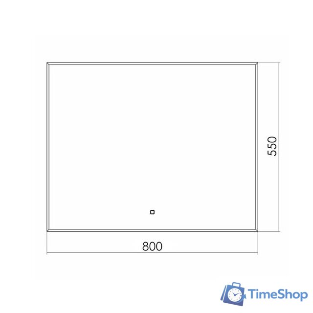  Toppus Зеркало Silk 80x60 - Изображение №4 — Интернет-магазин Time-Shop