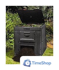 Компостер Keter E-Composter с базой (470л) - Изображение №2 — Интернет-магазин Time-Shop
