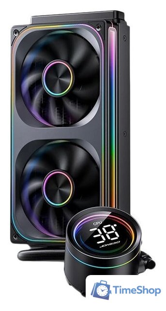 Система жидкостного охлаждения для процессора Jonsbo TH-240 (черный) - Изображение №1 — Интернет-магазин Time-Shop