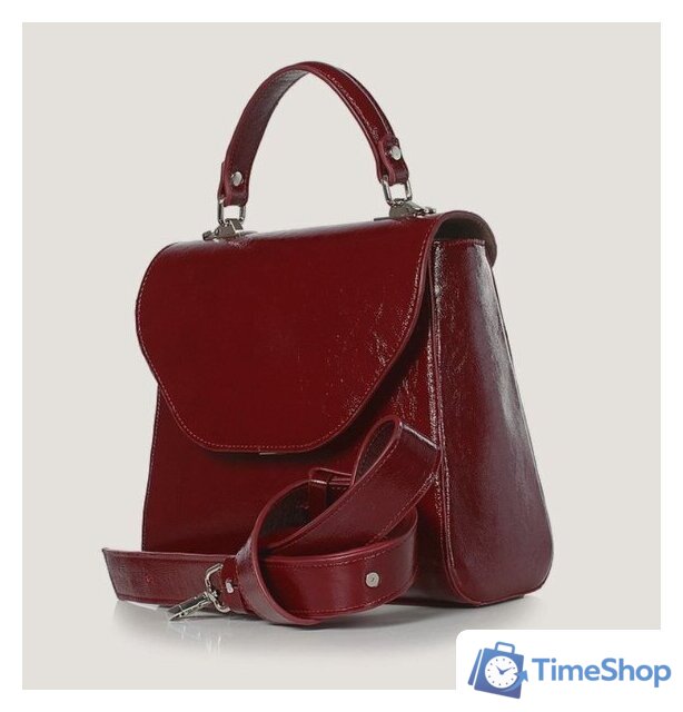 Женская сумка Galanteya 30024 25с935к45 (бордо/коричневый) - Изображение №2 — Интернет-магазин Time-Shop