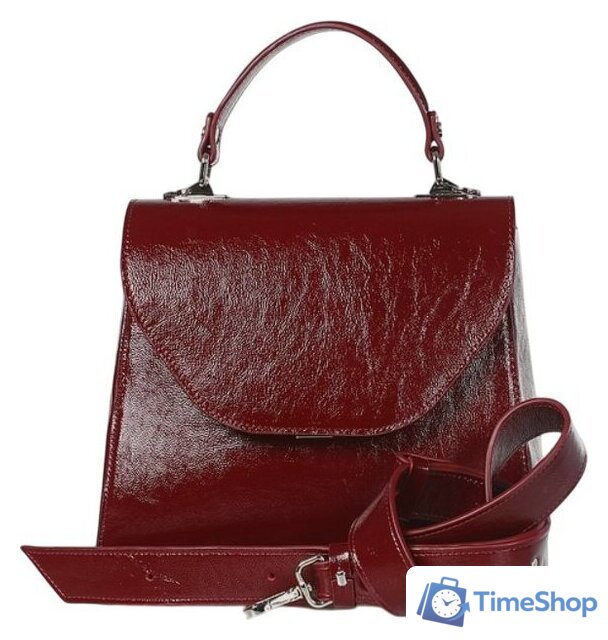 Женская сумка Galanteya 30024 25с935к45 (бордо/коричневый) - Изображение №1 — Интернет-магазин Time-Shop