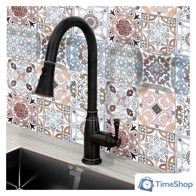 Смеситель Rea Deco REA-B0182 (ченый) - Изображение №6 — Интернет-магазин Time-Shop