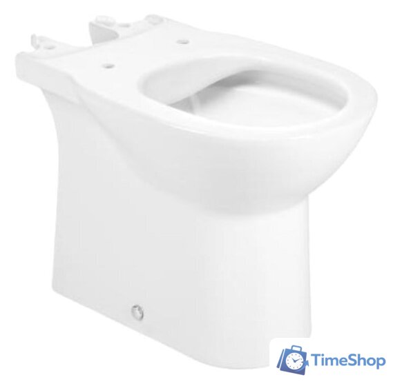 Унитаз напольный Roca Debba round 34299P00Y (без бачка, без сиденья) - Изображение №1 — Интернет-магазин Time-Shop