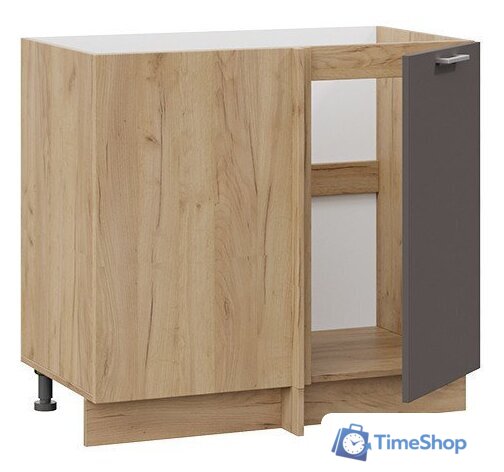 Шкаф напольный Трия Габриэлла 1Н9У (дуб крафт золотой/муссон) - Изображение №2 — Интернет-магазин Time-Shop