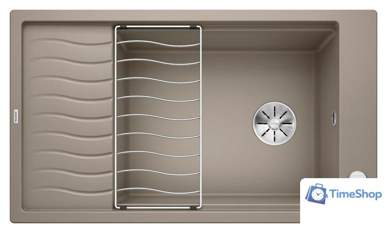 Кухонная мойка Blanco Elon XL 8 S (серый беж) 524867 - Изображение №1 — Интернет-магазин Time-Shop