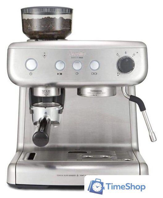 Рожковая кофеварка Breville VCF126X - Изображение №2 — Интернет-магазин Time-Shop