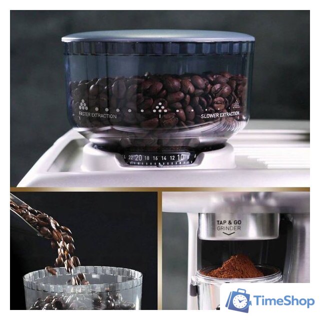 Рожковая кофеварка Breville VCF126X - Изображение №8 — Интернет-магазин Time-Shop