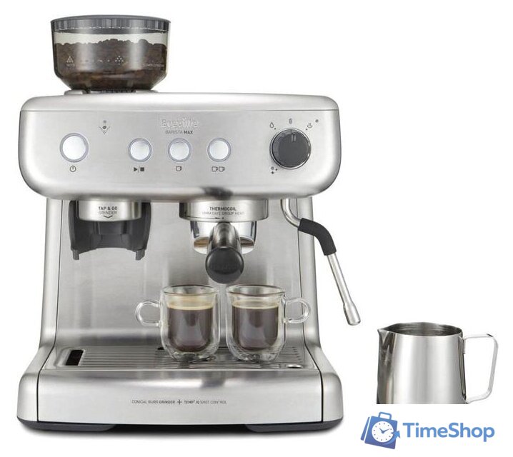 Рожковая кофеварка Breville VCF126X - Изображение №3 — Интернет-магазин Time-Shop