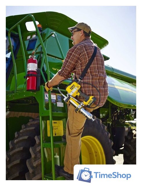 Шприц для смазки DeWalt DCGG571M1 (с 1-им АКБ, кейс) - Изображение №14 — Интернет-магазин Time-Shop