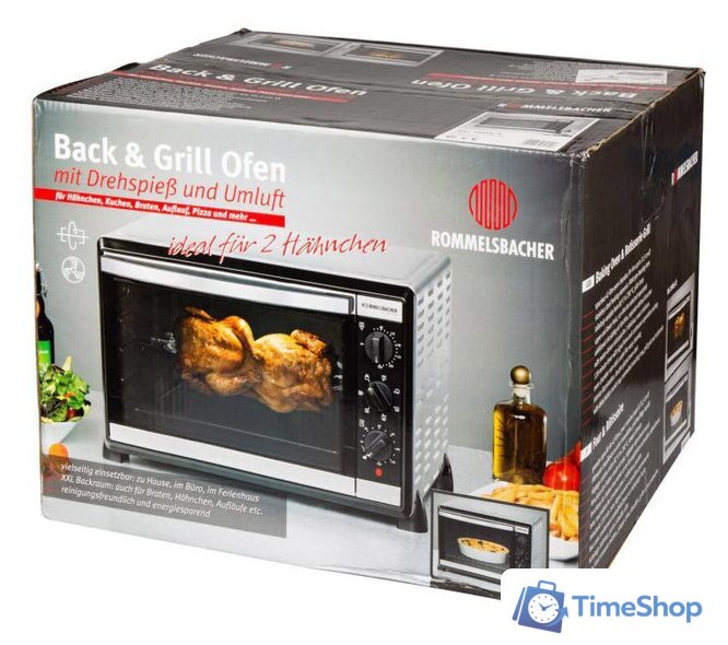 Мини-печь ROMMELSBACHER BG 1805/E - Изображение №6 — Интернет-магазин Time-Shop