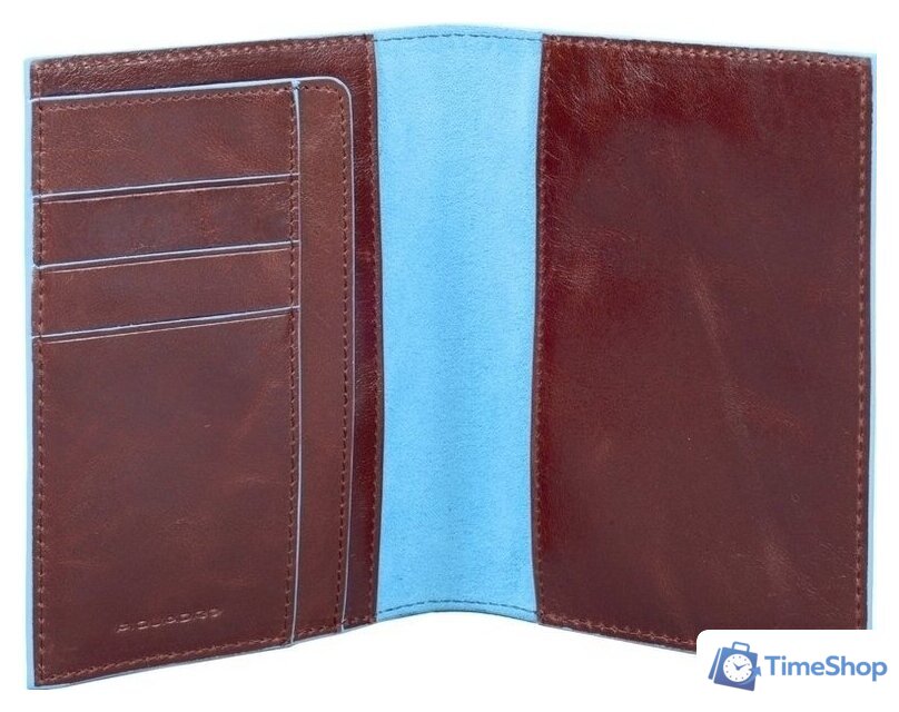 Обложка на документы Piquadro Piquadro Blue Square PP1660B2/MO - Изображение №2 — Интернет-магазин Time-Shop