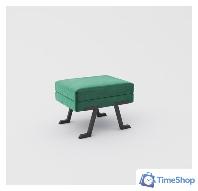 Банкетка Hype Mebel Битл (черный/зеленый) - Изображение №1 — Интернет-магазин Time-Shop