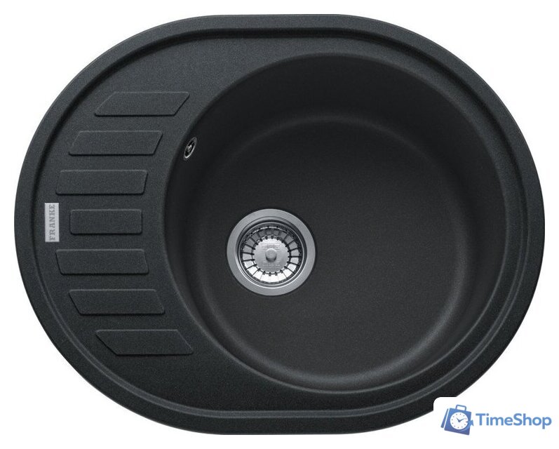 Кухонная мойка Franke Ronda ROG 611-62 114.0676.334 (оникс) - Изображение №1 — Интернет-магазин Time-Shop