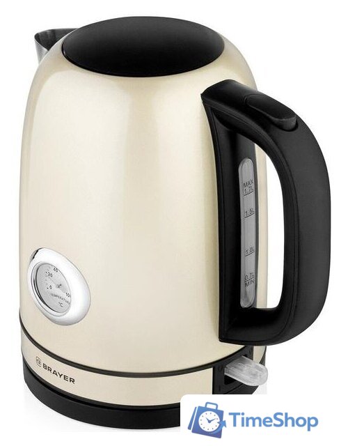 Электрический чайник Brayer BR1005YE - Изображение №4 — Интернет-магазин Time-Shop