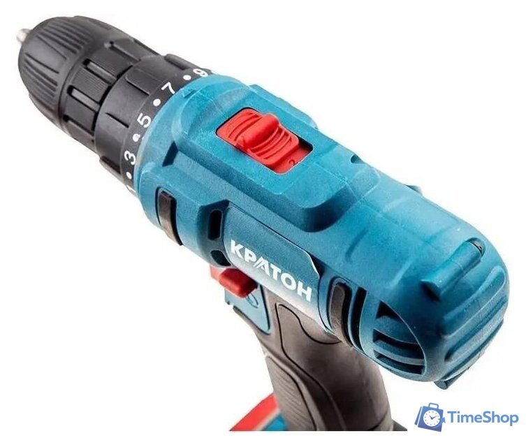 Дрель-шуруповерт Кратон CD-12-Li-1.5 31101054 (с 2-мя АКБ, кейс) - Изображение №6 — Интернет-магазин Time-Shop