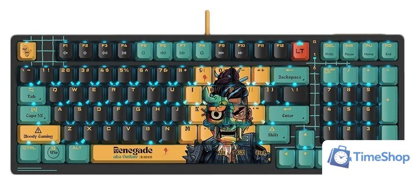 Клавиатура A4Tech Bloody x Savage Impact AT98 Renegade - Изображение №1 — Интернет-магазин Time-Shop