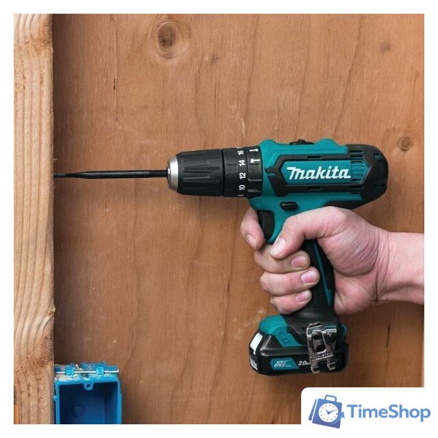 Ударная дрель-шуруповерт Makita HP333DZJ (без АКБ, кейс) - Изображение №11 — Интернет-магазин Time-Shop