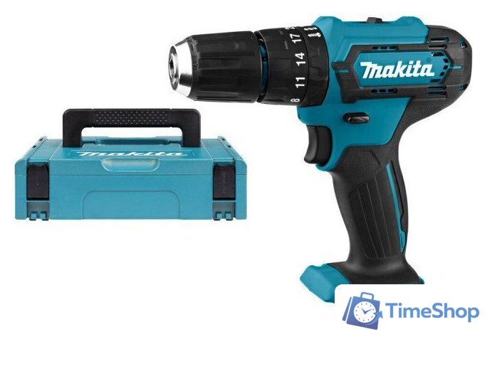 Ударная дрель-шуруповерт Makita HP333DZJ (без АКБ, кейс) - Изображение №1 — Интернет-магазин Time-Shop