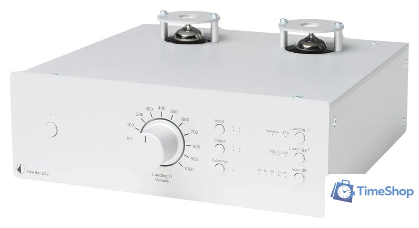 MM/MC фонокорректор Pro-Ject Tube Box DS2 (серебристый) - Изображение №1 — Интернет-магазин Time-Shop