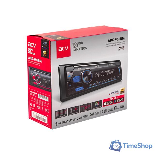 USB-магнитола ACV ADX-905BM DSP - Изображение №9 — Интернет-магазин Time-Shop