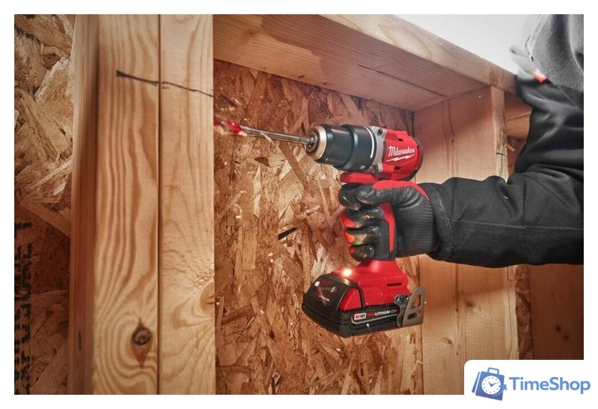 Дрель-шуруповерт Milwaukee M18 M18BLDDRC-502C 4933492835 (с 2-мя АКБ 5 Ач, кейс) - Изображение №18 — Интернет-магазин Time-Shop