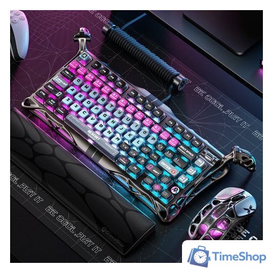 Клавиатура Gravastar Mercury V75 Pro Cyberpunk (GravaStar x Gateron Magnetic Jade Pro) - Изображение №10 — Интернет-магазин Time-Shop