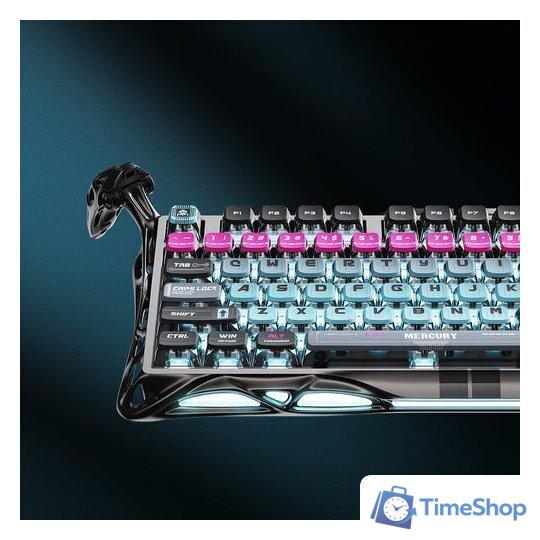 Клавиатура Gravastar Mercury V75 Pro Cyberpunk (GravaStar x Gateron Magnetic Jade Pro) - Изображение №8 — Интернет-магазин Time-Shop
