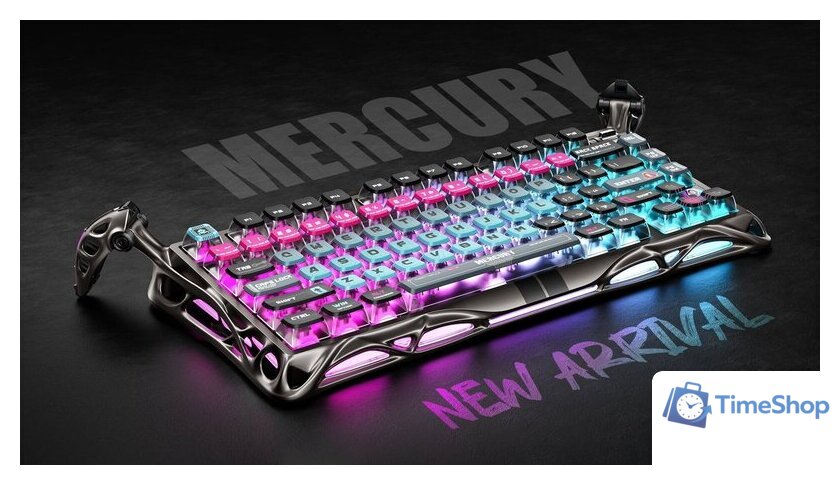 Клавиатура Gravastar Mercury V75 Pro Cyberpunk (GravaStar x Gateron Magnetic Jade Pro) - Изображение №11 — Интернет-магазин Time-Shop