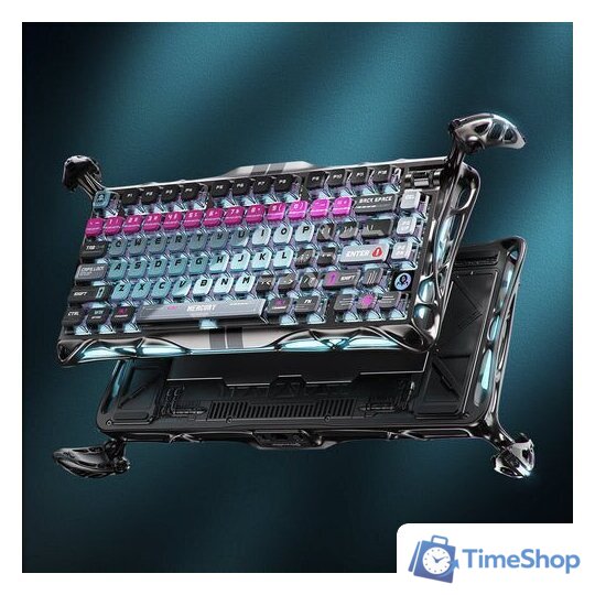 Клавиатура Gravastar Mercury V75 Pro Cyberpunk (GravaStar x Gateron Magnetic Jade Pro) - Изображение №9 — Интернет-магазин Time-Shop