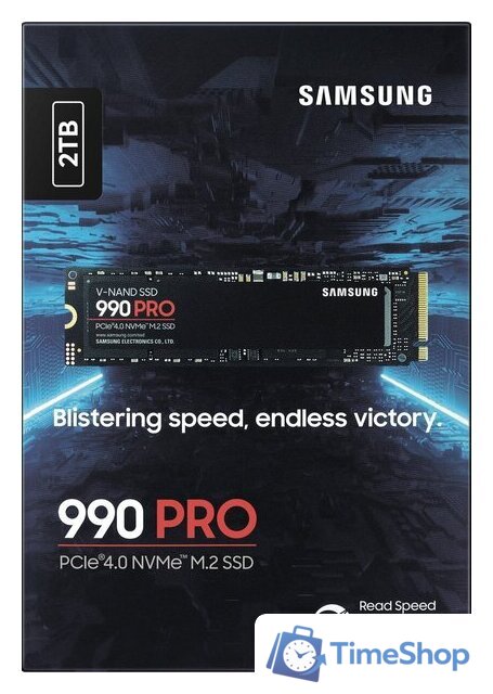 SSD Samsung 990 Pro 2TB MZ-V9P2T0BW - Изображение №4 — Интернет-магазин Time-Shop