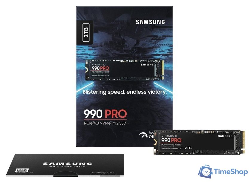 SSD Samsung 990 Pro 2TB MZ-V9P2T0BW - Изображение №2 — Интернет-магазин Time-Shop