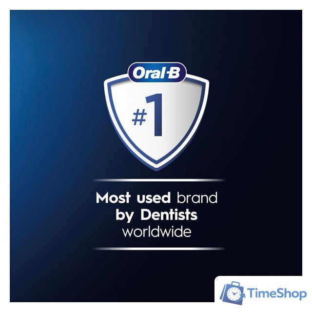 Комплект зубных щеток Oral-B Pro Series 1 D305.523.3H (2 шт, черный/бирюзовый) - Изображение №10 — Интернет-магазин Time-Shop