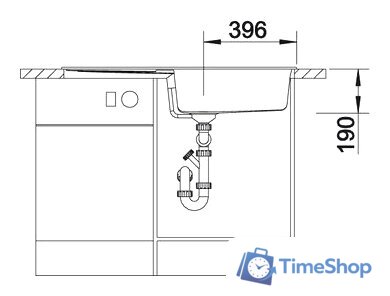 Кухонная мойка Blanco Metra XL 6 S (кофе) [515287] - Изображение №4 — Интернет-магазин Time-Shop