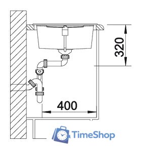 Кухонная мойка Blanco Metra XL 6 S (кофе) [515287] - Изображение №3 — Интернет-магазин Time-Shop