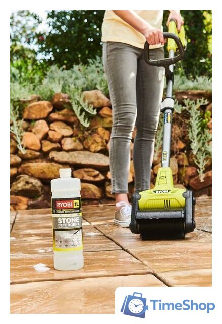 Щеточная машина для террас Ryobi RY18PCB-0 (без аккумулятора) - Изображение №6 — Интернет-магазин Time-Shop