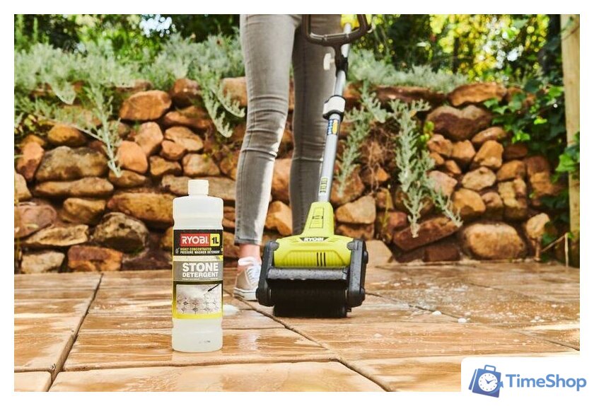 Щеточная машина для террас Ryobi RY18PCB-0 (без аккумулятора) - Изображение №5 — Интернет-магазин Time-Shop