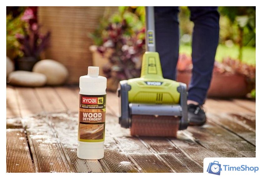 Щеточная машина для террас Ryobi RY18PCB-0 (без аккумулятора) - Изображение №8 — Интернет-магазин Time-Shop