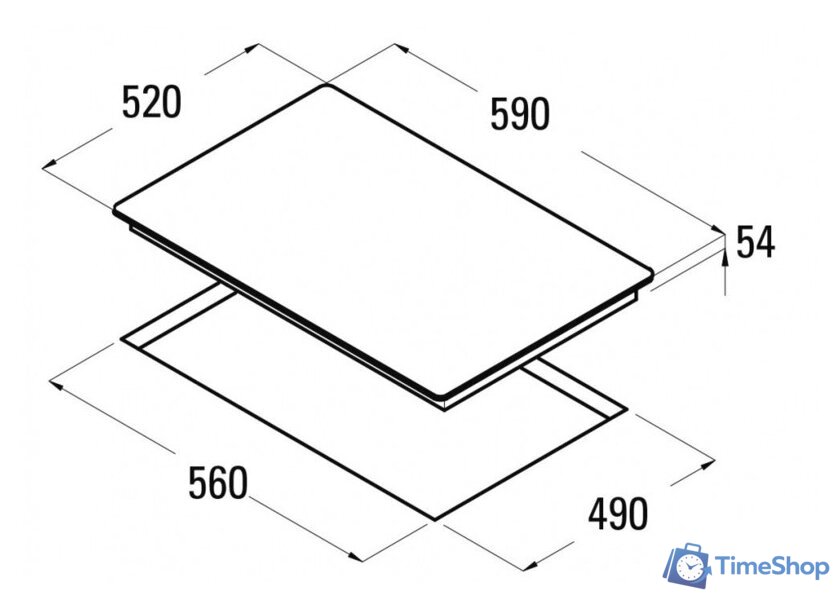 Варочная панель Schtoff I6 S07B White - Изображение №4 — Интернет-магазин Time-Shop