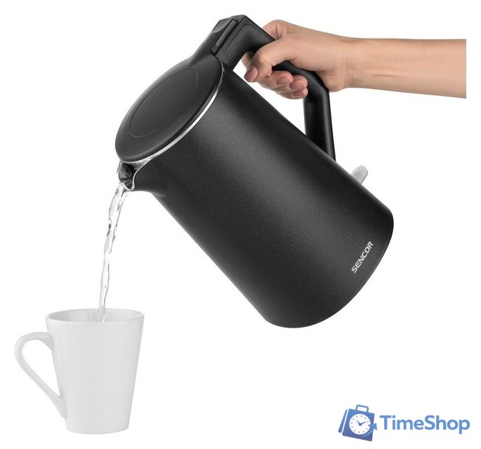 Электрический чайник Sencor SWK 0551BK - Изображение №8 — Интернет-магазин Time-Shop