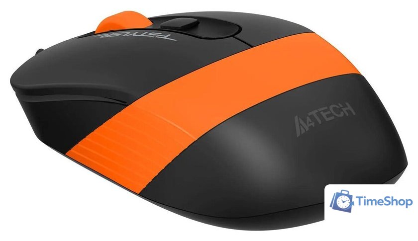 Мышь A4Tech Fstyler FM10S (оранжевый/черный) - Изображение №6 — Интернет-магазин Time-Shop