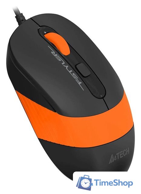 Мышь A4Tech Fstyler FM10S (оранжевый/черный) - Изображение №7 — Интернет-магазин Time-Shop