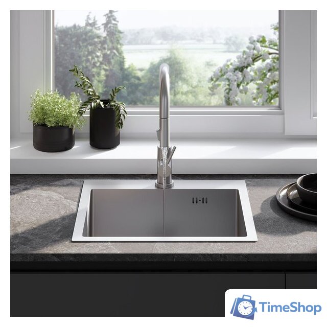 Кухонная мойка Rea ZLE-06003 (без смесителя) - Изображение №3 — Интернет-магазин Time-Shop